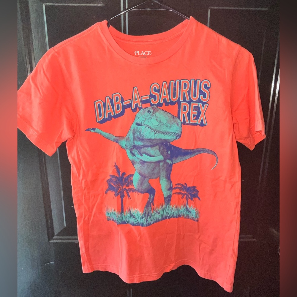 VGUC Children’s Place Boy’s “Dab-A-Saurus Rex” Graphic Tee - Sz XL/14